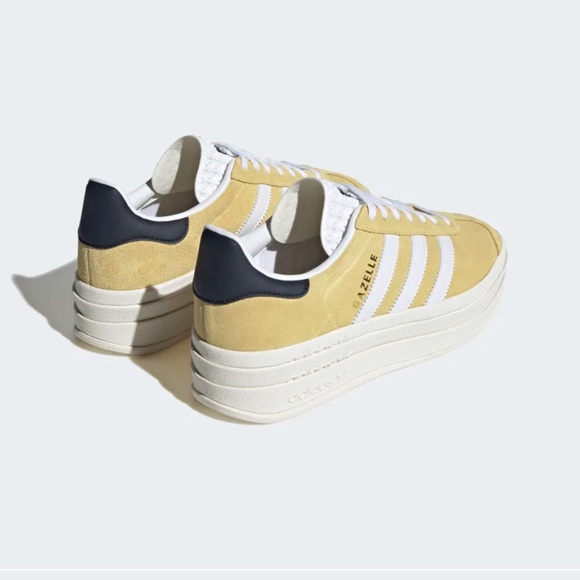 NIB SZ 6.5 (US Women) Adidas GAZELLE BOLD in Absolutely Adorable “Almost Y… - Picture 9 of 10